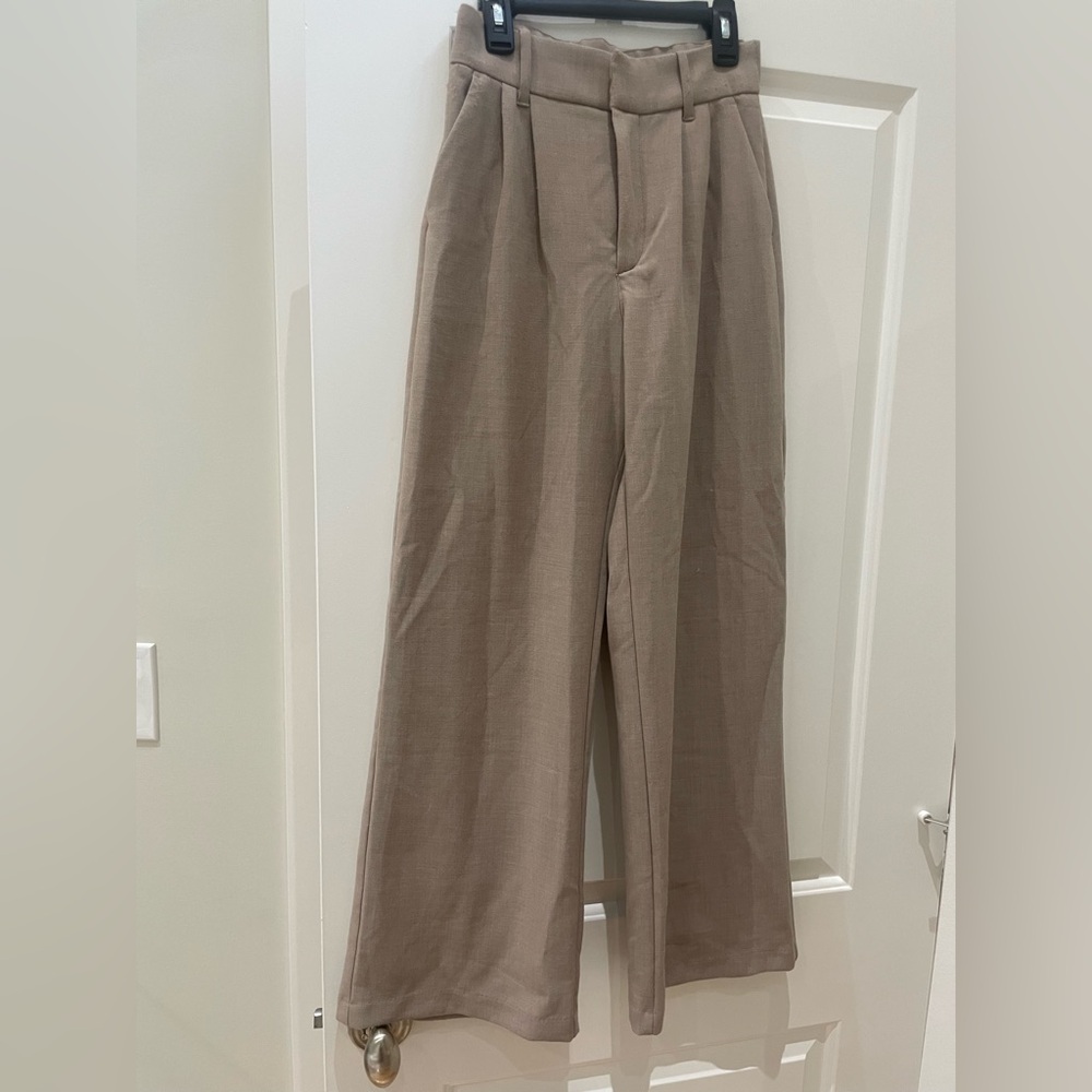 Abercrombie & Fitch Men's Taupe Dress Pants